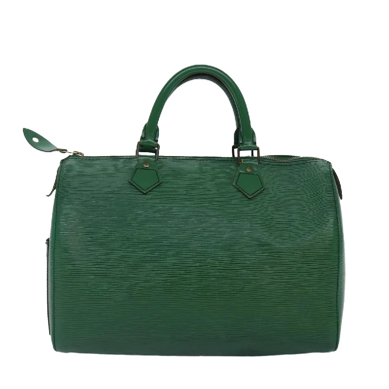 Louis Vuitton handbags for modern women -LOUIS VUITTON Epi Speedy 30 Hand Bag Borneo Green M43004 LV 77315