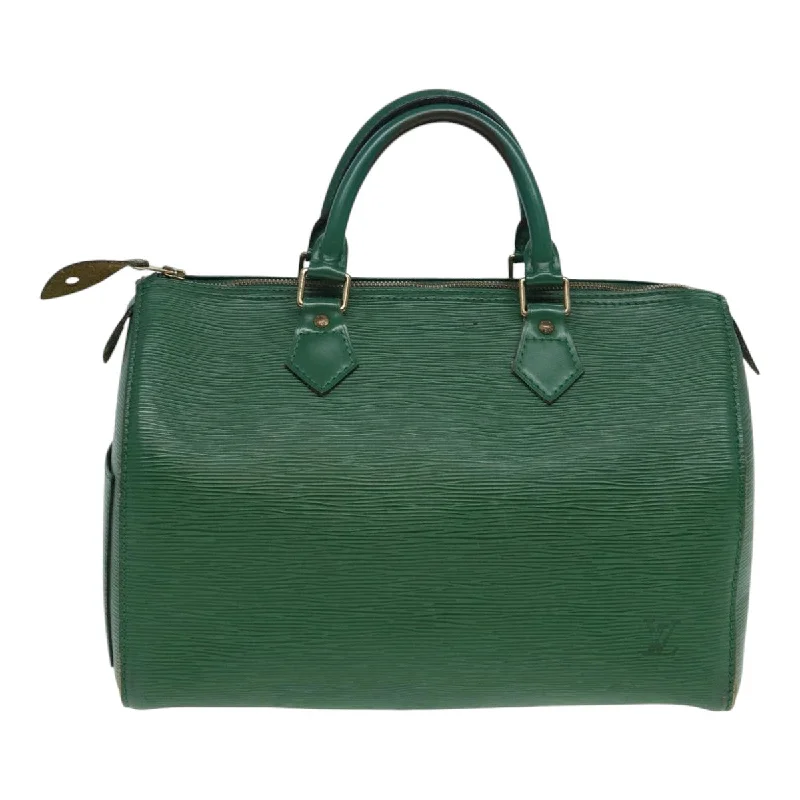 Louis Vuitton bags with adjustable straps -LOUIS VUITTON Epi Speedy 30 Hand Bag Borneo Green M43004 LV 85582