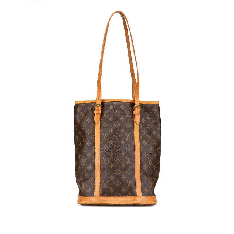 Louis Vuitton bags with rich leather textures -Louis Vuitton Monogram Bucket GM (SHG-CqDtj9)