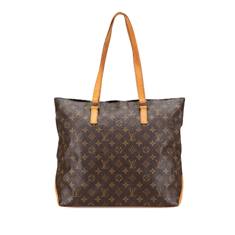 Louis Vuitton bags with embossed designs -Louis Vuitton Monogram Cabas Mezzo (SHG-cgVVf8)