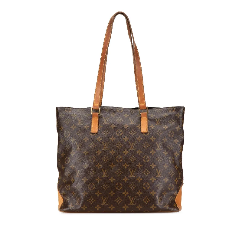 Louis Vuitton leather handbags for high-end fashion -Louis Vuitton Monogram Cabas Mezzo (SHG-P19HUZ)