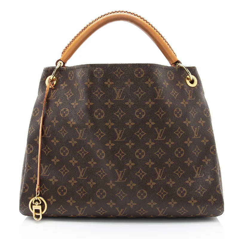 Louis Vuitton bags with luxury stitching -Louis Vuitton Monogram Canvas Artsy MM Shoulder Bag (SHF-giE8eU)