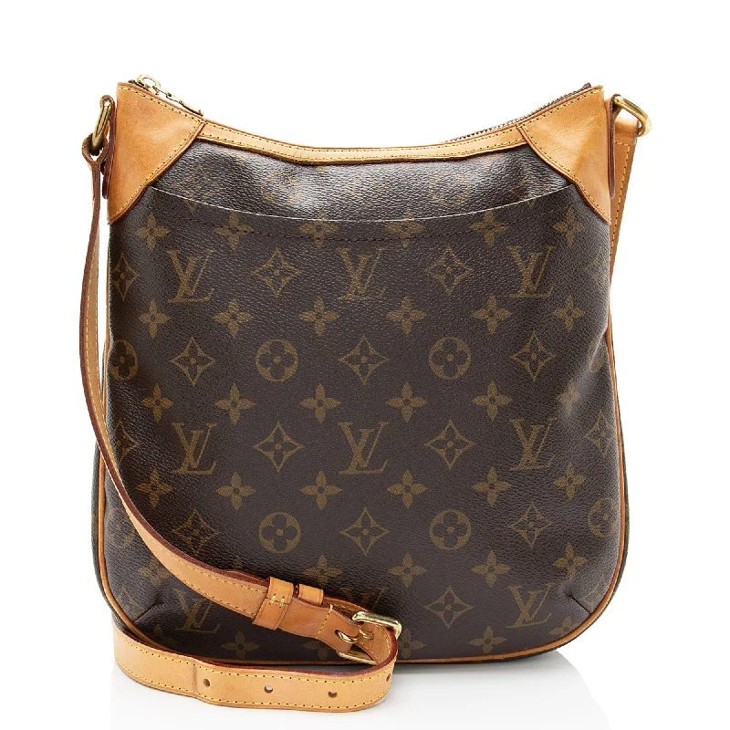 Louis Vuitton bags with sophisticated charm -Louis Vuitton Monogram Canvas Odeon PM Shoulder Bag (SHF-hfzuP7)