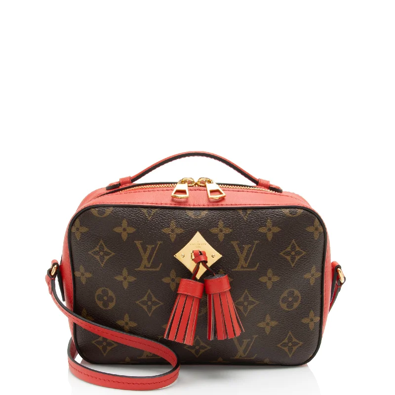 Louis Vuitton crossbody bags for women -Louis Vuitton Monogram Canvas Saintonge Shoulder Bag (SHF-dIiwks)