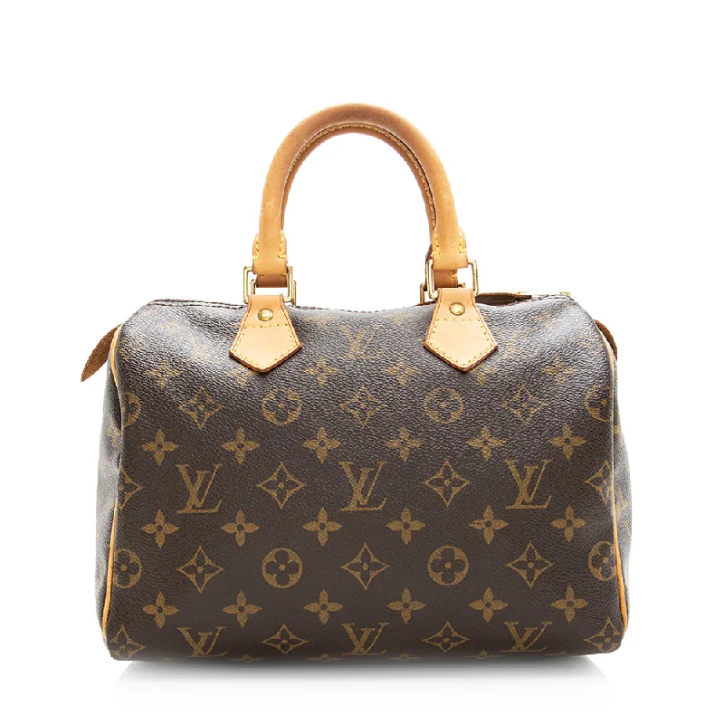 Louis Vuitton classic handbags for women -Louis Vuitton Monogram Canvas Speedy 25 Satchel (SHF-20295)