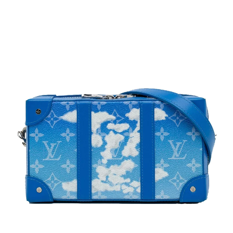 Louis Vuitton monogrammed bags for stylish women -Louis Vuitton Monogram Clouds Soft Trunk Wallet (SHG-VmR8YK)