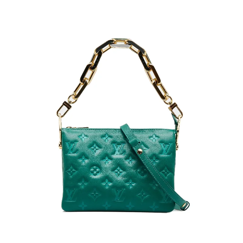 Louis Vuitton luxury bags with timeless appeal -Louis Vuitton Monogram Coussin BB (SHG-JnPR9B)