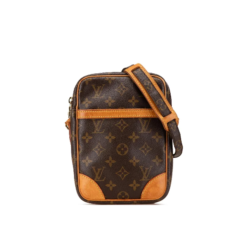 Louis Vuitton bags with metal accents -Louis Vuitton Monogram Danube (SHG-9gEGPI)