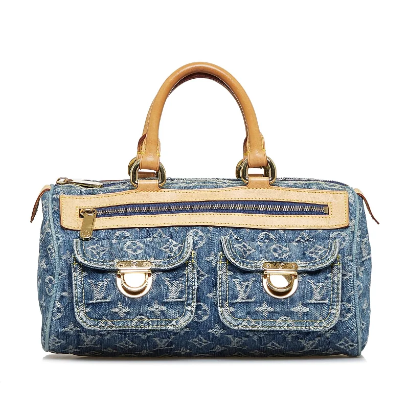 Louis Vuitton bags for women with exclusive designs -Louis Vuitton Monogram Denim Neo Speedy 30 (SHG-yrj8hv)