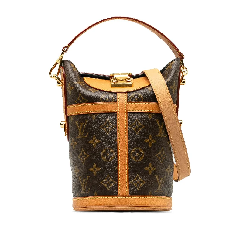 Louis Vuitton handbags with intricate designs -Louis Vuitton Monogram Duffle (SHG-s2YvQX)