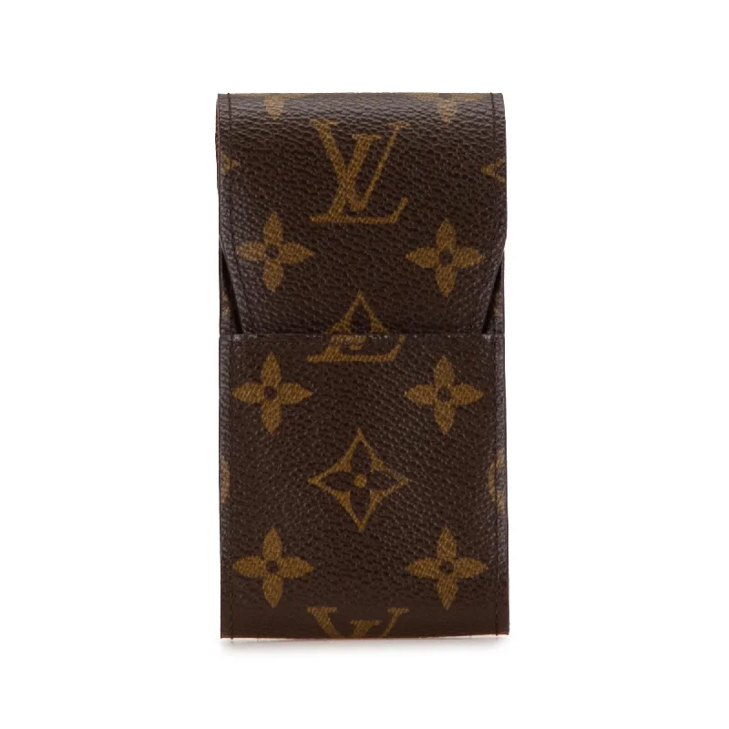 Louis Vuitton bags with luxury stitching -Louis Vuitton Monogram Etui Cigarette Case (SHG-cAPJ0y)