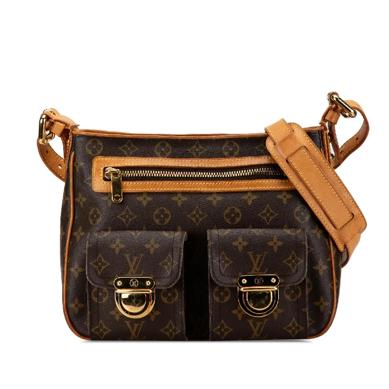 Louis Vuitton bags with bold geometric designs -Louis Vuitton Monogram Hudson GM (SHG-7oOF3v)