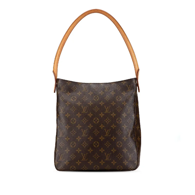 Louis Vuitton handbags with luxurious craftsmanship -Louis Vuitton Monogram Looping GM (SHG-ucmftw)