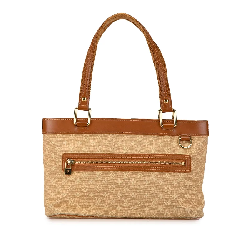 Louis Vuitton bags for stylish professionals -Louis Vuitton Monogram Mini Lin Lucille PM (SHG-HxkXYB)