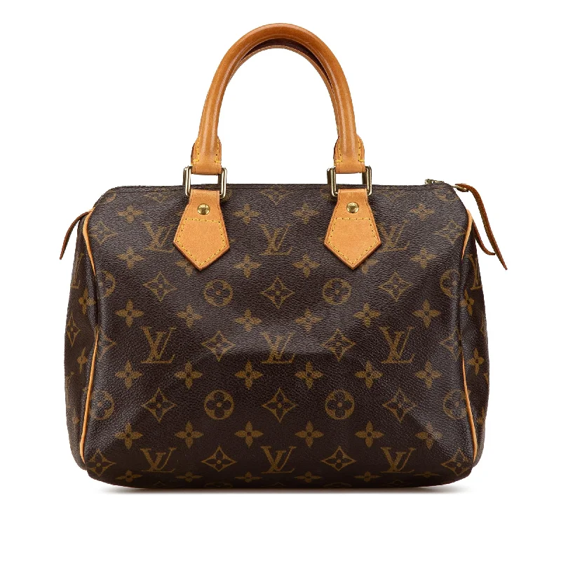 Louis Vuitton bags for casual elegance -Louis Vuitton Monogram Speedy 25 (SHG-QTxHyv)