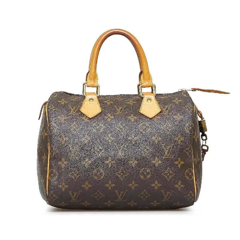 Louis Vuitton bags with contemporary touches -Louis Vuitton Monogram Speedy 25 (SHG-tkWXKS)