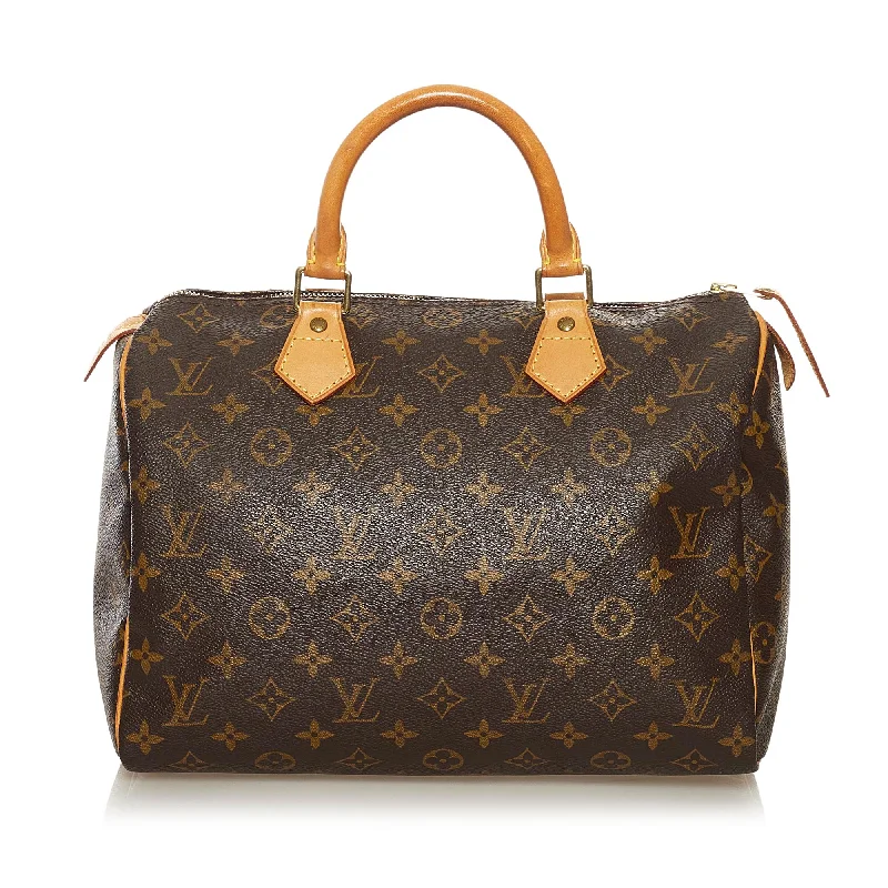 Louis Vuitton handbags for chic street style -Louis Vuitton Monogram Speedy 30 (SHG-35050)