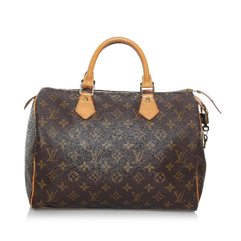 Louis Vuitton bags for sleek and sophisticated styling -Louis Vuitton Monogram Speedy 30 (SHG-37286)