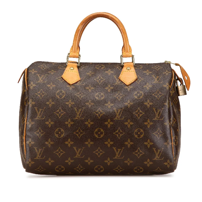 Louis Vuitton leather clutch bags for women -Louis Vuitton Monogram Speedy 30 (SHG-4U8VaK)