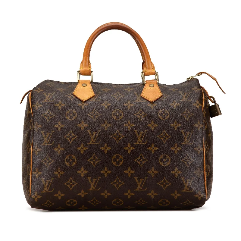 Louis Vuitton bags for stylish professionals -Louis Vuitton Monogram Speedy 30 (SHG-gSeH4V)