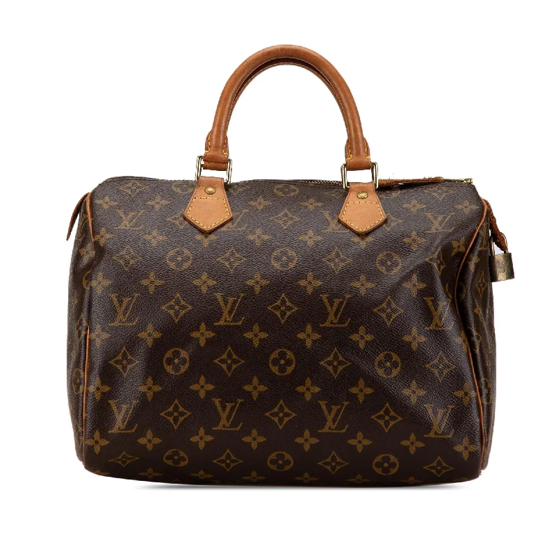 Louis Vuitton luxury handbags for high-end shoppers -Louis Vuitton Monogram Speedy 30 (SHG-pRj5vI)