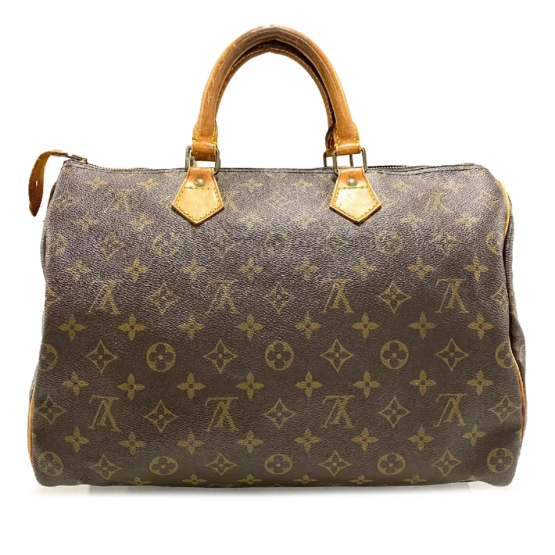 Louis Vuitton handbags for high-end fashionistas -Louis Vuitton Monogram Speedy 35 (SHG-PSheuL)