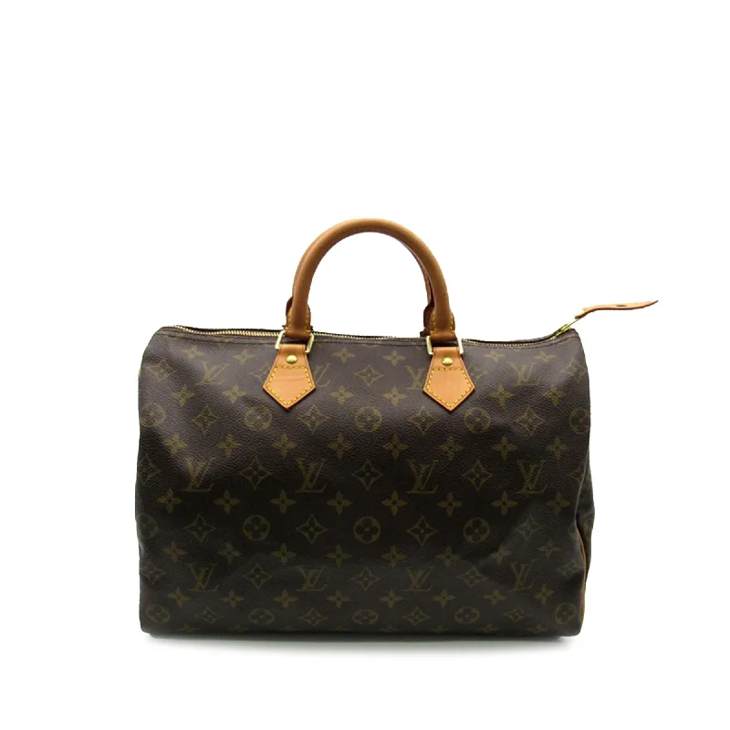 Louis Vuitton bags for every occasion -Louis Vuitton Monogram Speedy 35 (SHG-q3yyyX)