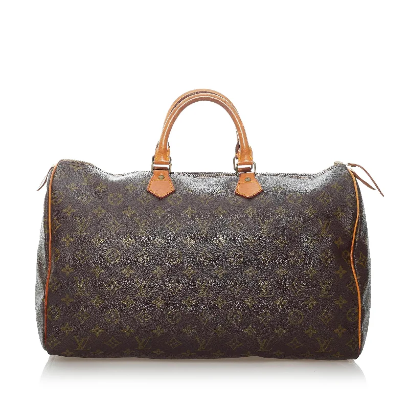 Louis Vuitton luxury handbags for women -Louis Vuitton Monogram Speedy 40 (SHG-32769)