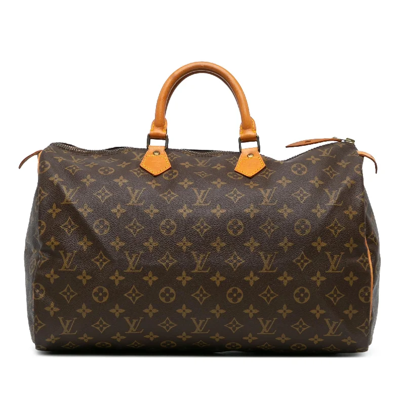 Louis Vuitton luxury bags with timeless appeal -Louis Vuitton Monogram Speedy 40 (SHG-E0kM5X)