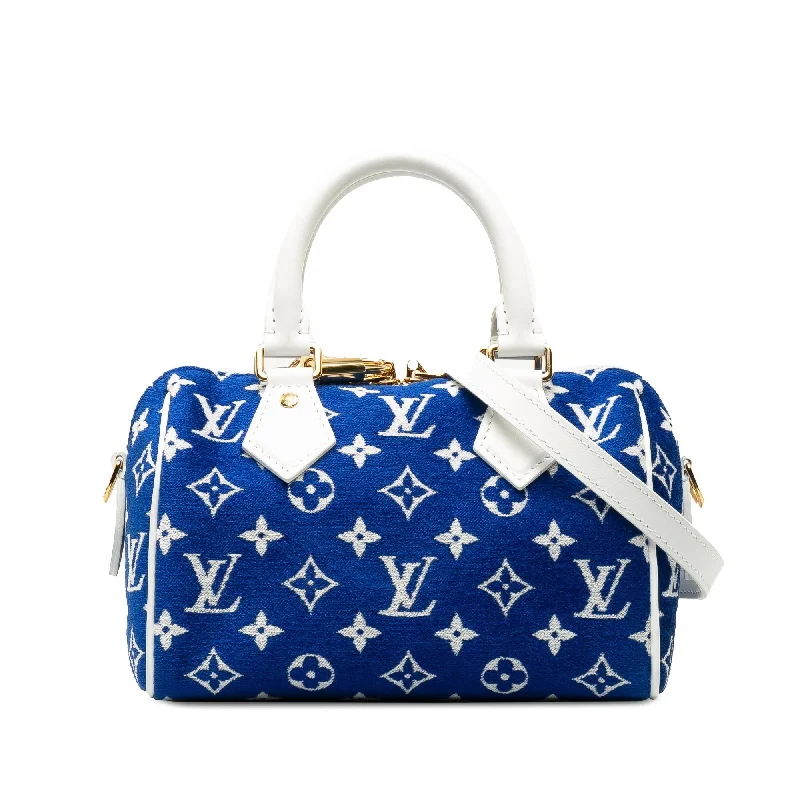 Louis Vuitton luxury bags with exclusive designs -Louis Vuitton Monogram Velvet Speedy Bandouliere 20 (SHG-ZOc8cW)