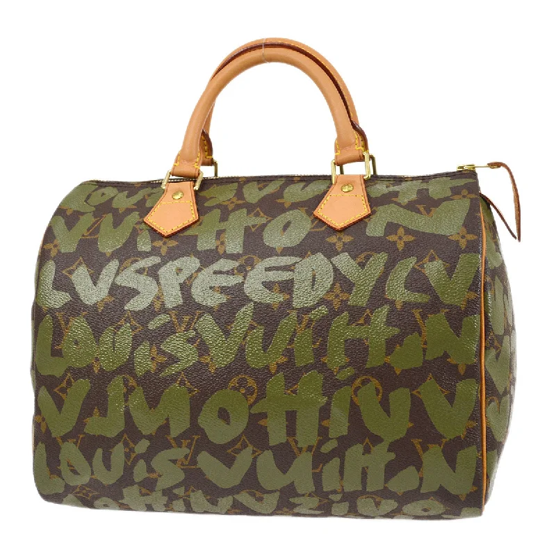 Louis Vuitton bags with contemporary designs -LOUIS VUITTON 2001 SPEEDY 30 GRAFFITI M92194