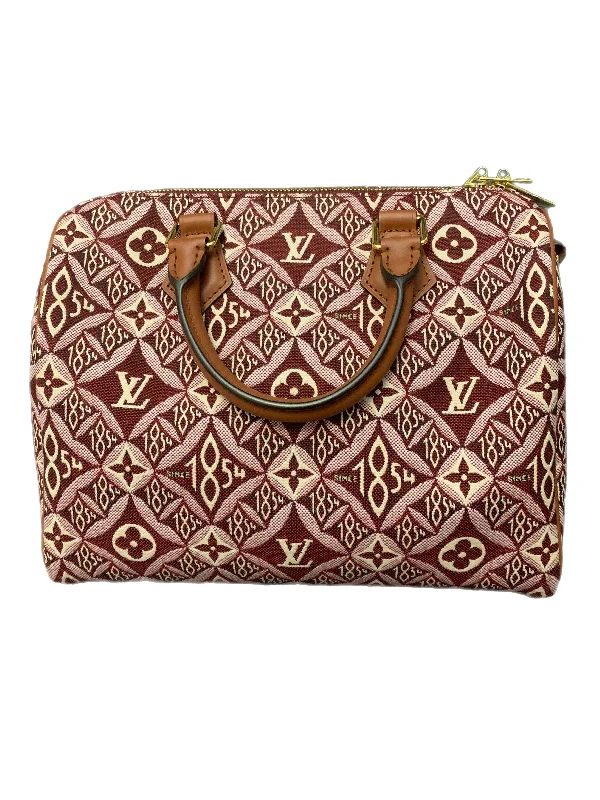 Louis Vuitton bags for women with bold, elegant designs -Louis Vuitton 1854 Speedy Bandouliere 25