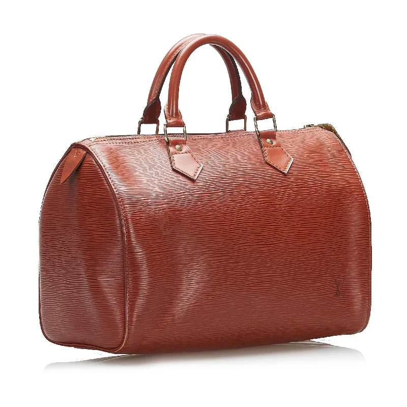 Louis Vuitton leather bags for luxury shoppers -Louis Vuitton Epi Speedy 30 (SHG-As06ZF)