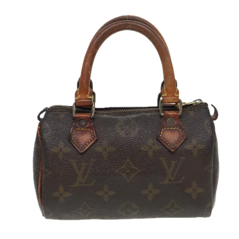 Louis Vuitton handbags for every fashion style -LOUIS VUITTON Monogram Mini Speedy Hand Bag M41534 LV Auth 86378