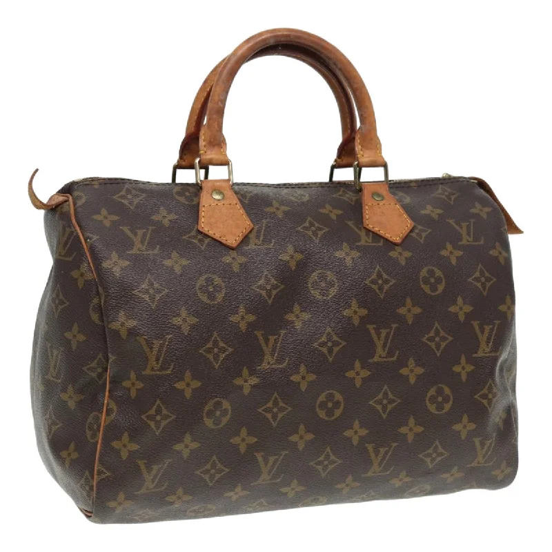 Louis Vuitton bags for every occasion in style -LOUIS VUITTON Monogram Speedy 30 Hand Bag M41526 LV Auth 87166