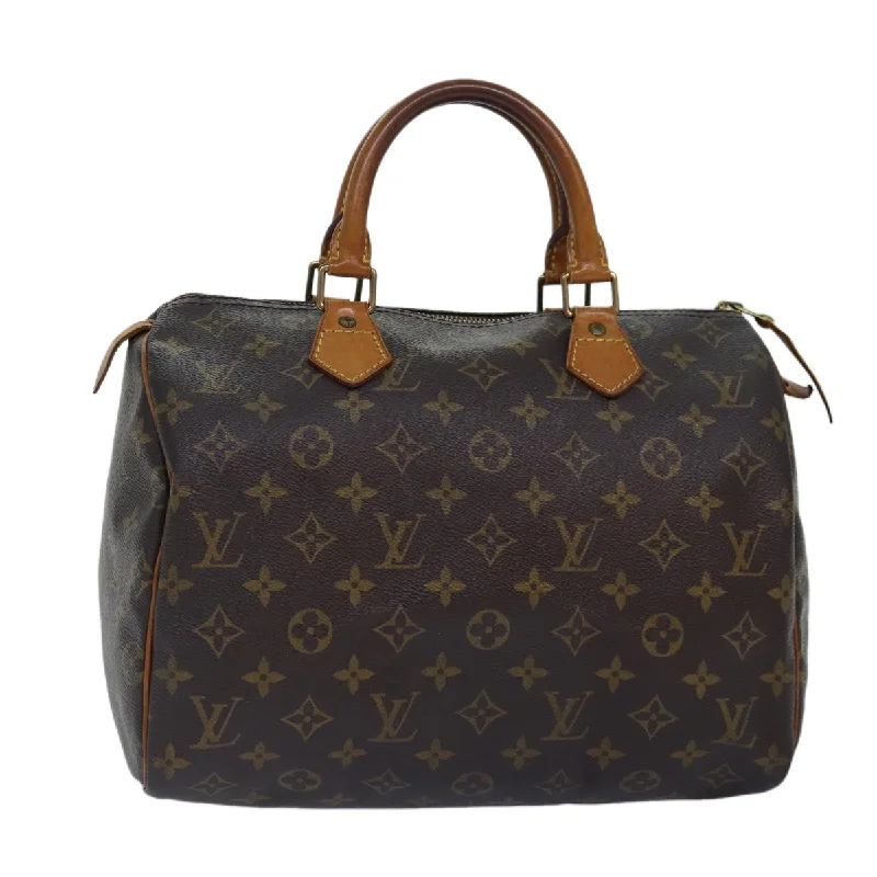 Louis Vuitton handbags with tailored finishes -LOUIS VUITTON Monogram Speedy 30 Hand Bag M41526 LV Auth ki4646