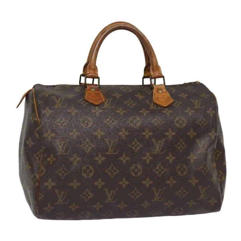 Louis Vuitton bags with chic details -LOUIS VUITTON Monogram Speedy 30 Hand Bag M41526 LV Auth mr410