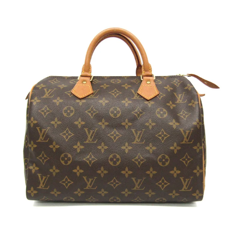 Louis Vuitton handbags with gold accents -LOUIS VUITTON Speedy 30 Handbag