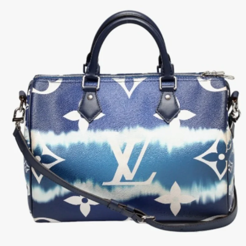 Louis Vuitton bags with luxurious monogram patterns -LOUIS VUITTON Speedy 30 Shopper